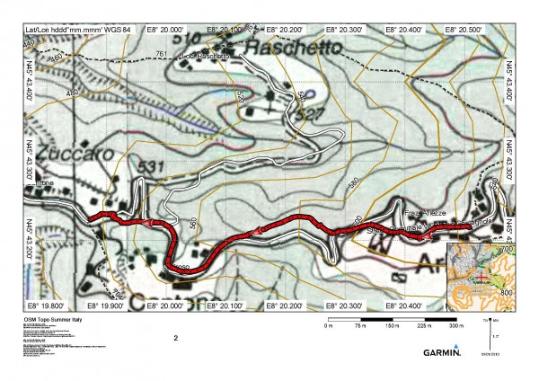 mappa cartinaCantone - Arlezze